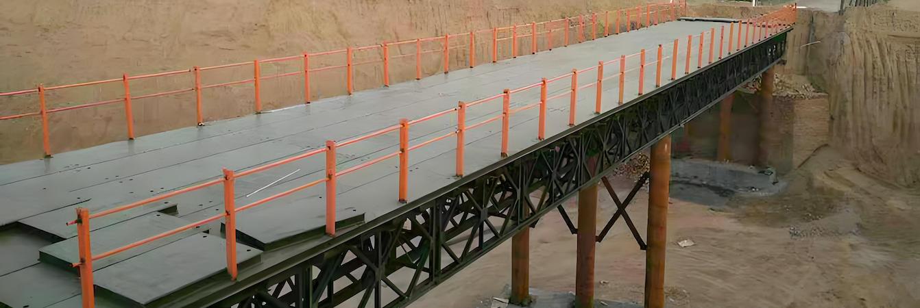 Temporary Bridge Steel Structures
