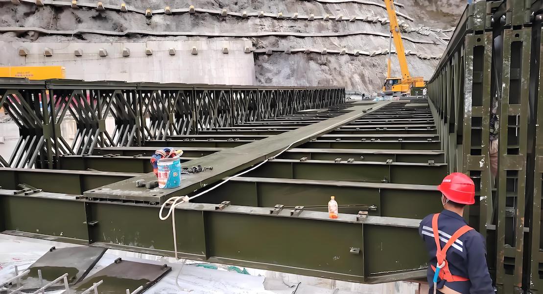 Bailey Bridge Installation