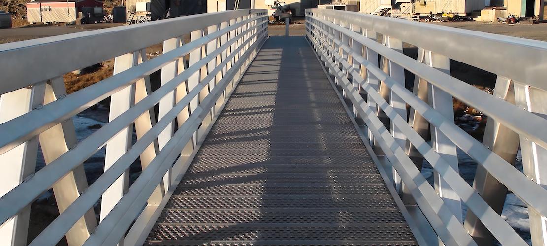 Custom Steel Pedestrian Bridge
