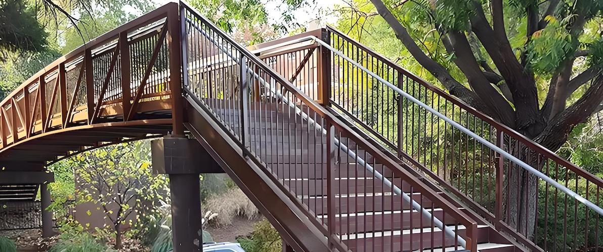 Custom Steel Trail Bridge