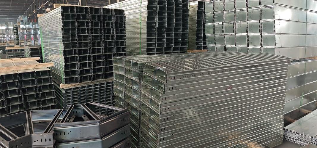 Mechanically galvanized steel structure