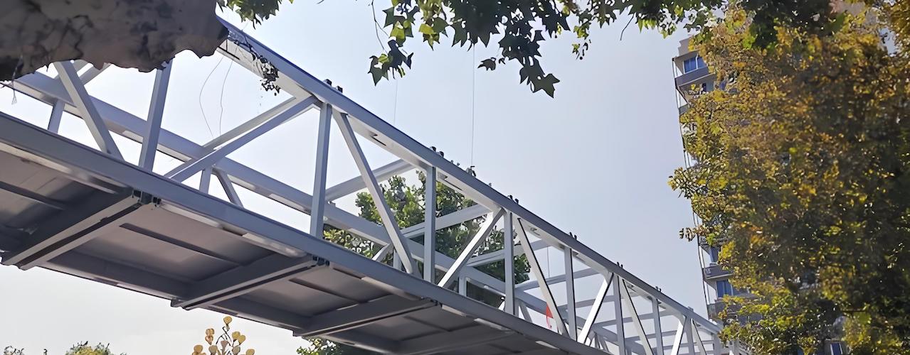 Truss Pedestrian Bridge