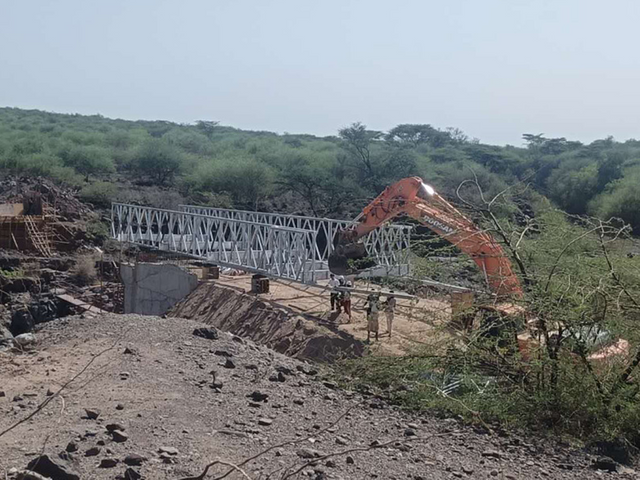 Ethiopia 40-meter Bailey Bridge Project1