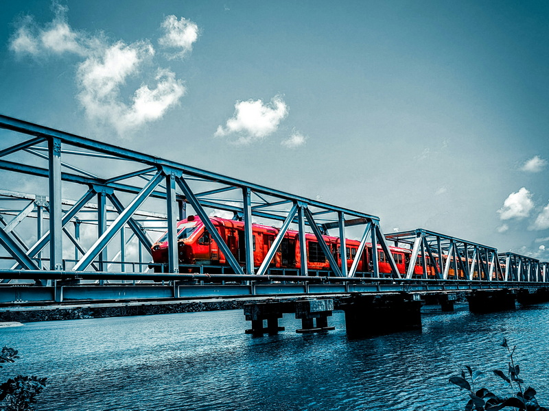 Was sind die Vor- und Nachteile eines Howe Truss Bridge Design.jpg