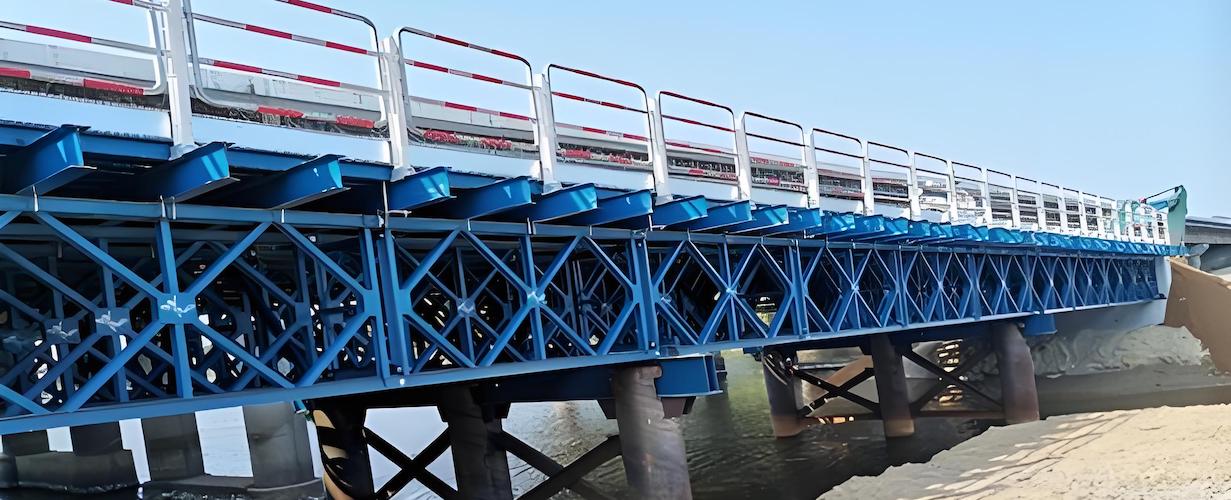Modular Steel Trestle Bridges