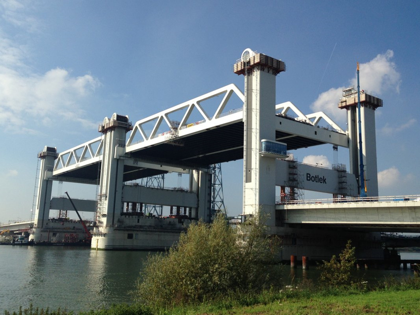 rolled steel bridge