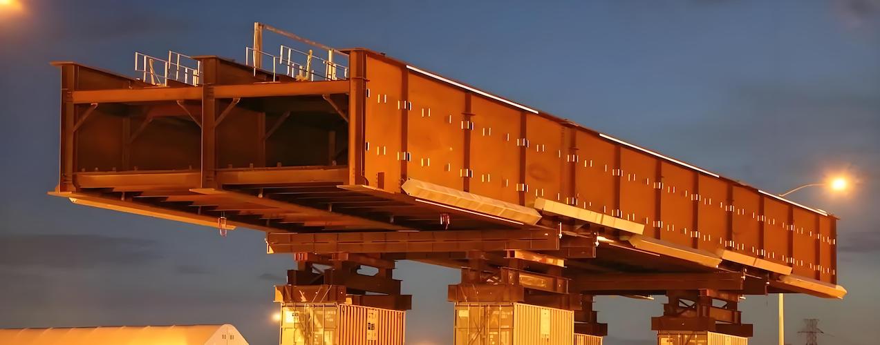 steel box beam bridge