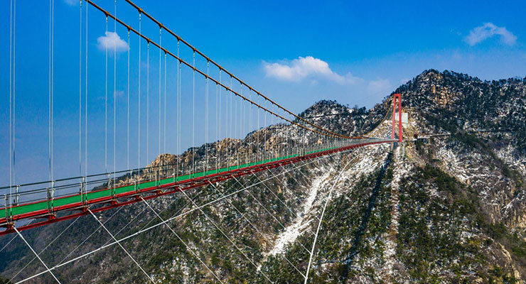 Pedestrian Suspension Bridges