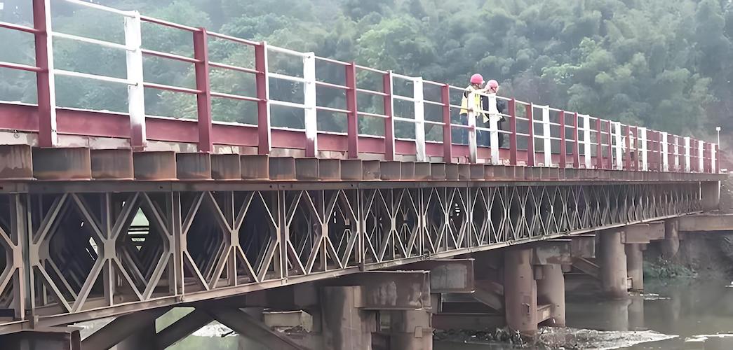 modular steel trestle bridges