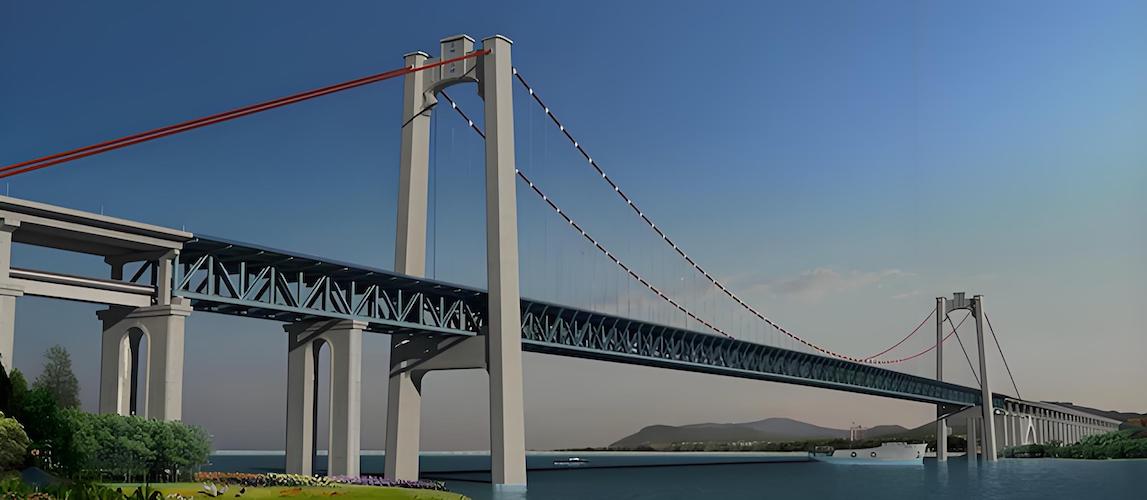 China Steel Cable Suspension Bridges