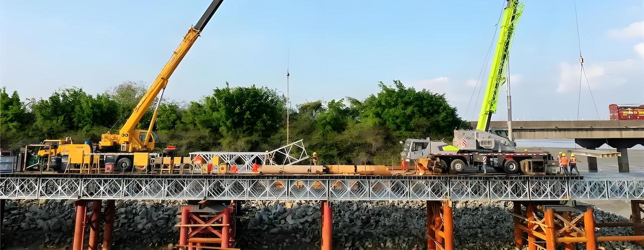 modular steel trestle bridges manufacturers