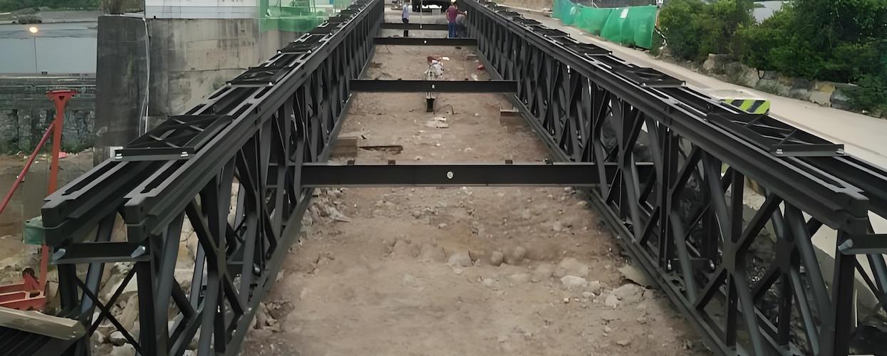 Temporary Bailey Bridges