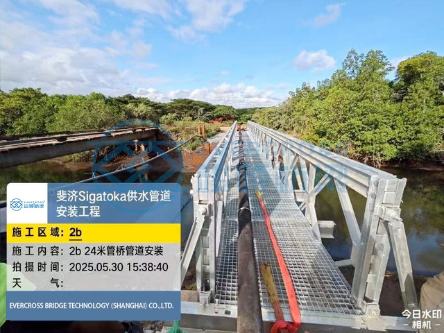 Water Supply Pipeline Engineering and Bailey Bridge
