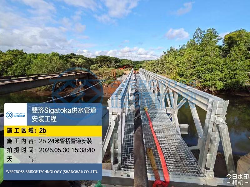 Water Supply Pipeline Engineering and Bailey Bridge