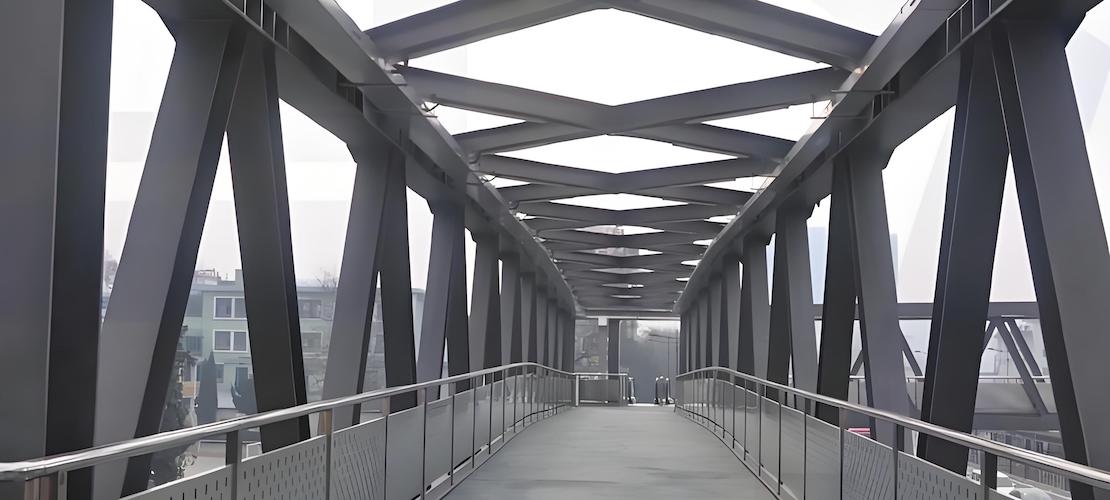 China Steel Truss Pedestrian Bridge Manufacturers