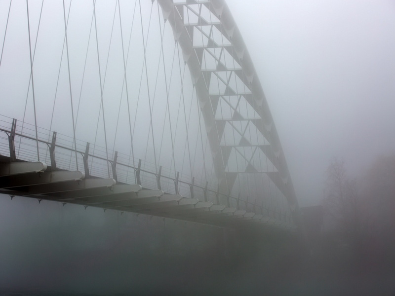 What Does A Traffic Sign at The Column of A Foot Bridge Indicate.jpg