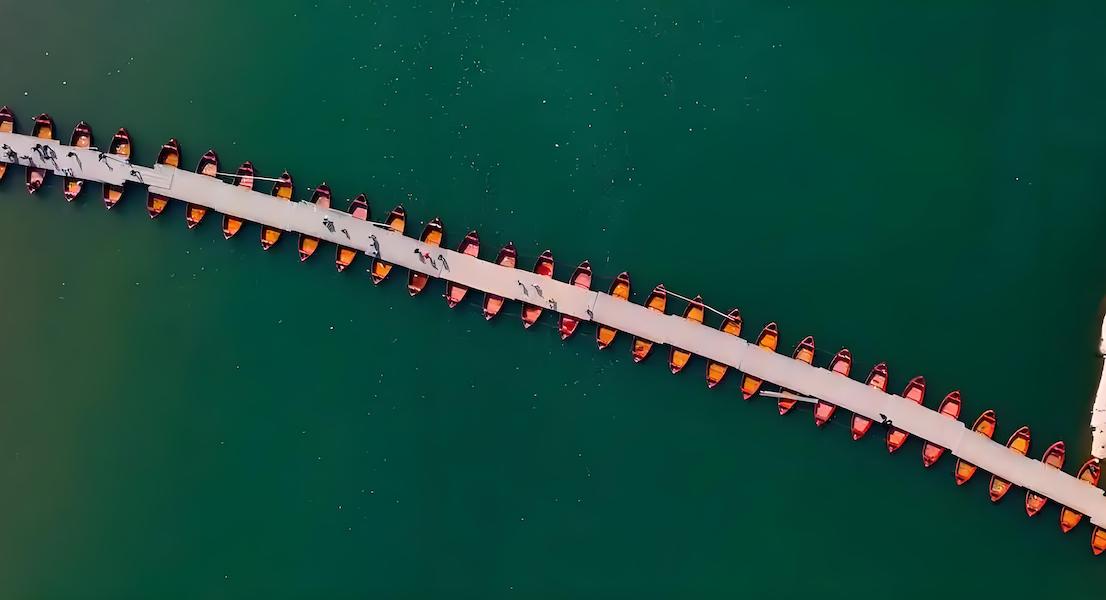 floating bridge