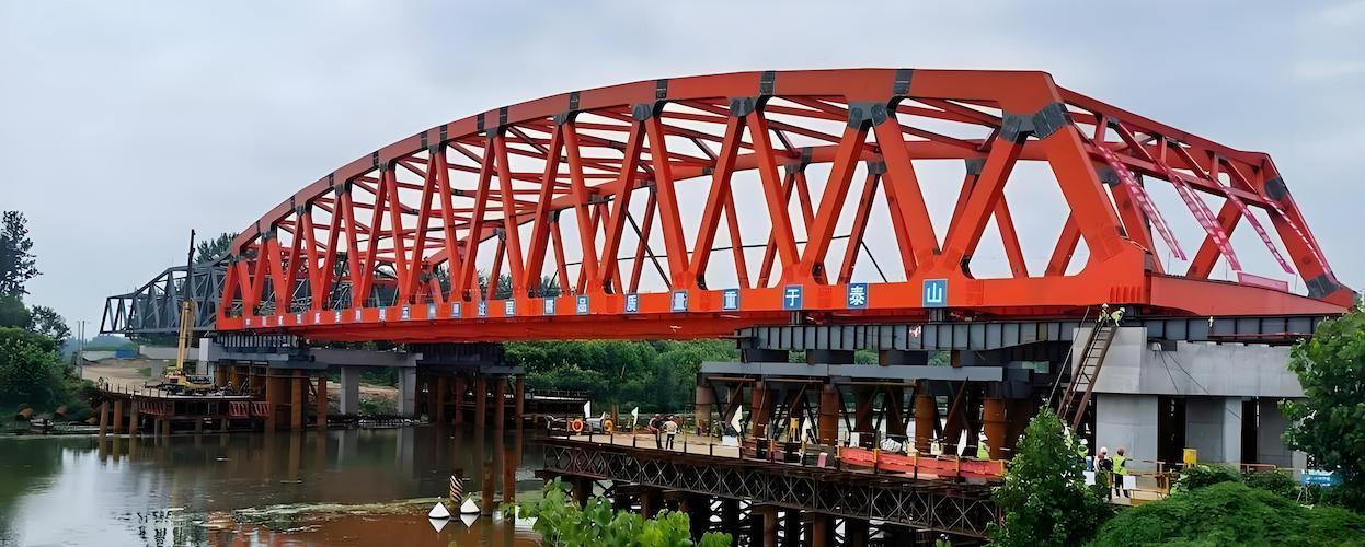 Steel Truss Bridges in Railway Applications