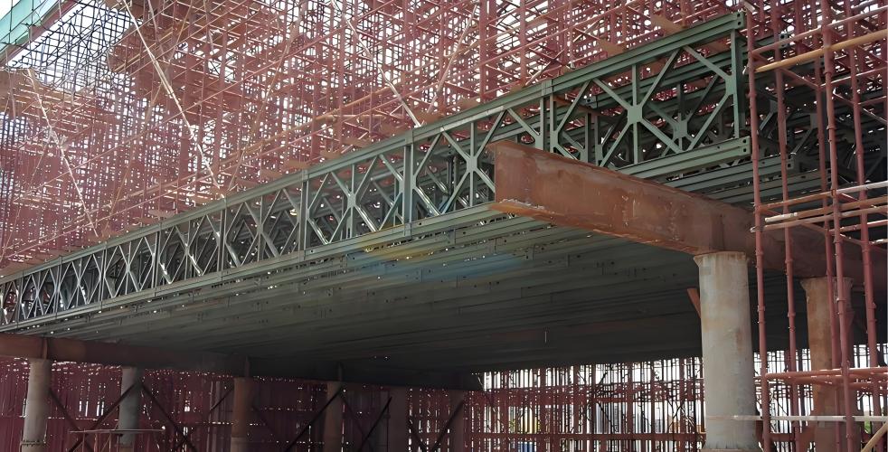 Custom Bailey Type Bridge Scaffolding